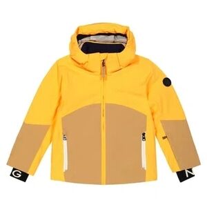 Bogner Teen's Orange Beige Ski Jacket Insulated Windproof XXL